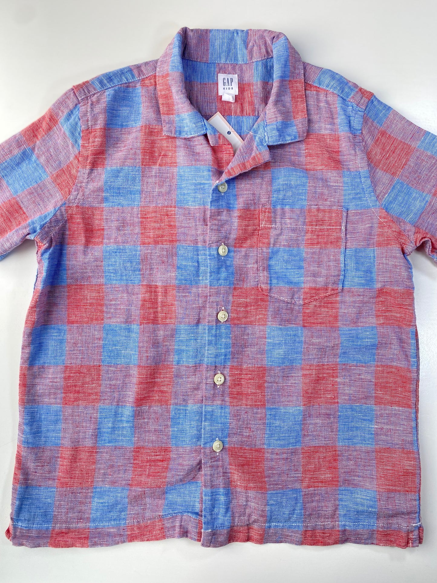 GAP Linen Shirt SS / 8Y