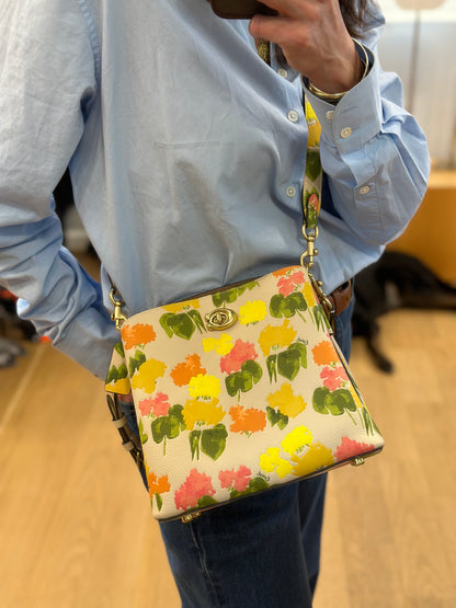 COACH Floral Print Willow Bucket bag Second Edition NY