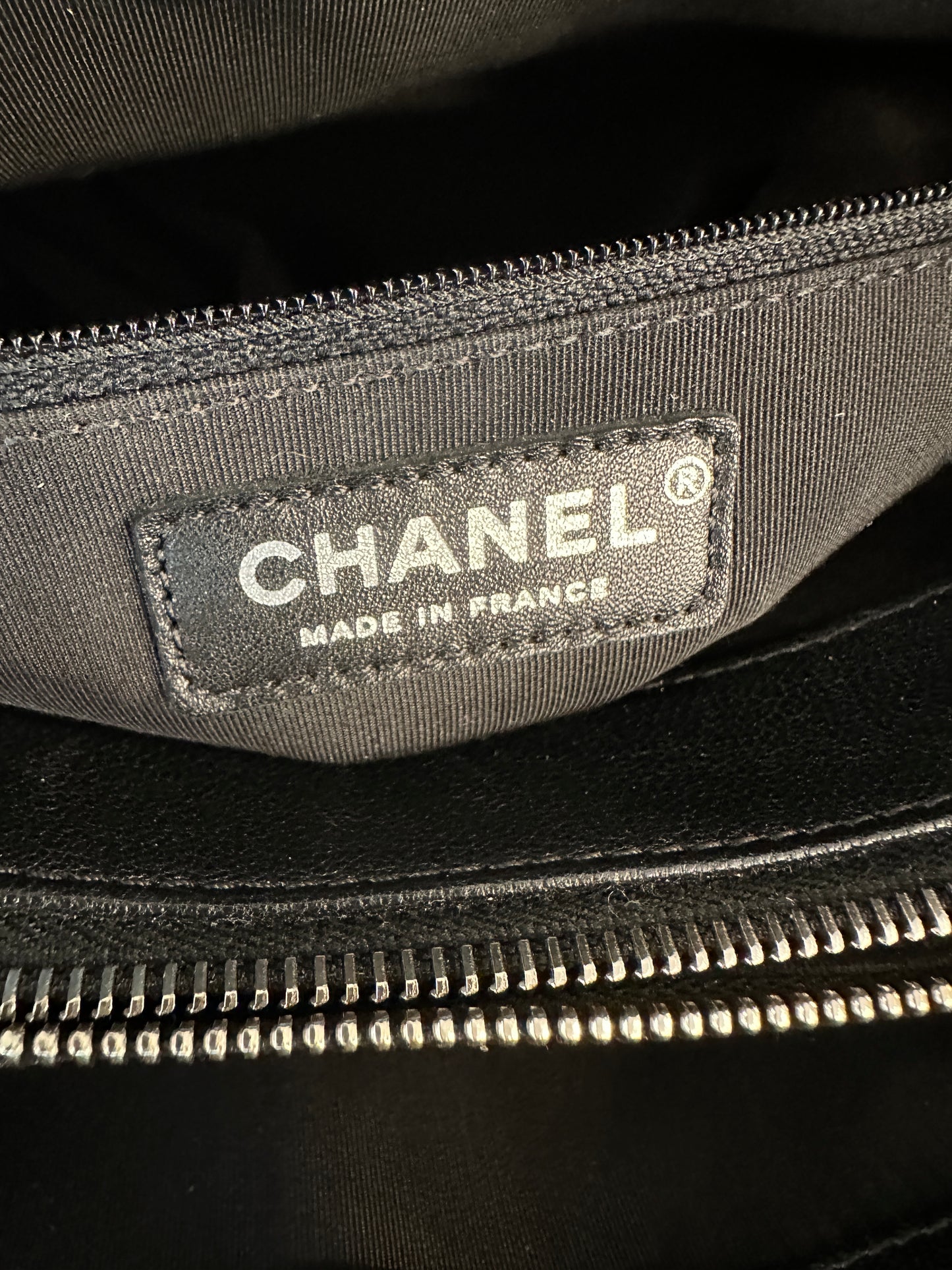 CHANEL Quilted Mademoiselle M Shoulder Bag