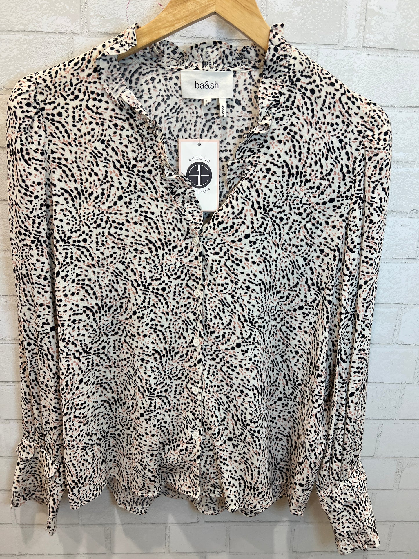 BA&SH ls blouse NWT/ S