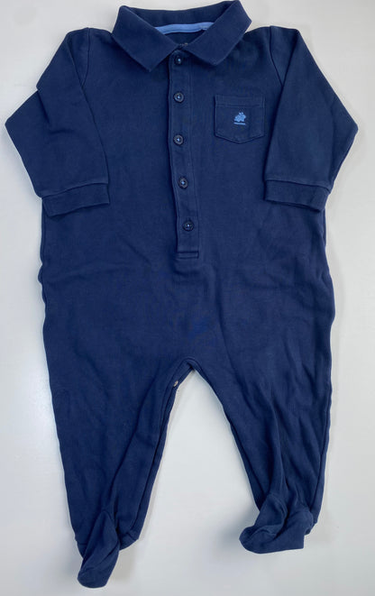 BABYCOTTONS long lightweight polo PJs / 9m