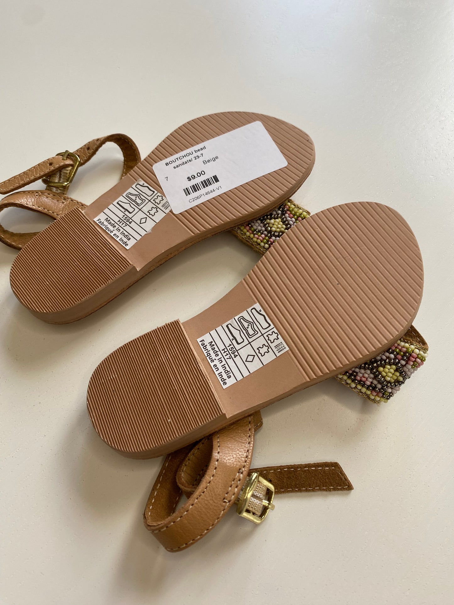 BOUTCHOU bead sandals/ 23-7