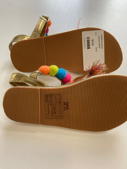 LINDEX pompom sandals/ 25-8.5