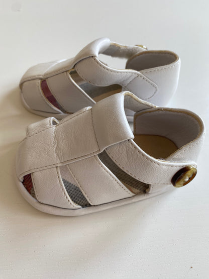 BURBERRY baby sandals / 17 - 1.5us