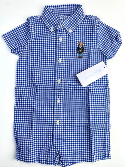 RALPH LAUREN boy romper NWT / 9M