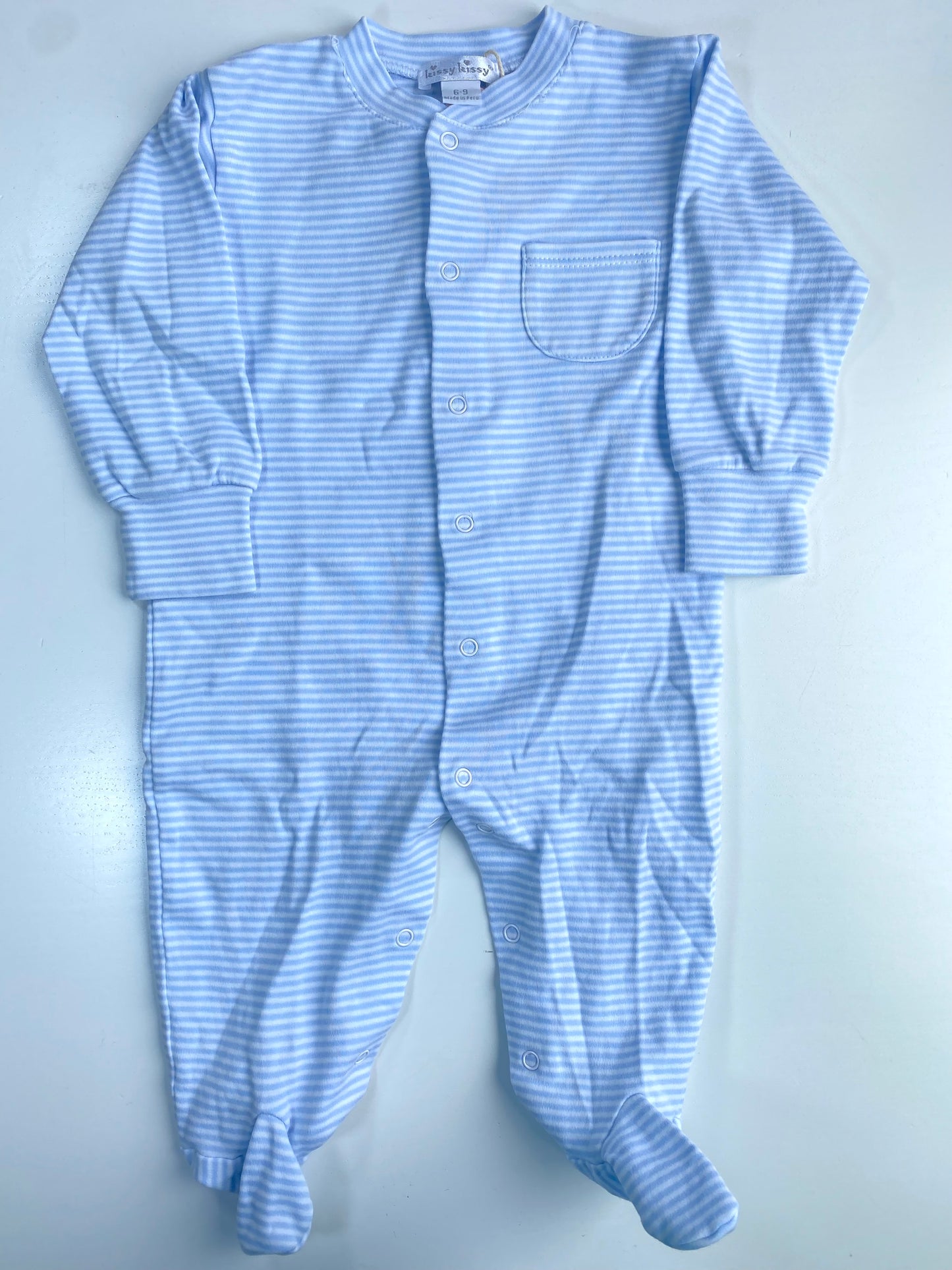 KISSYKISSY Onesie footed LS / 6-9M