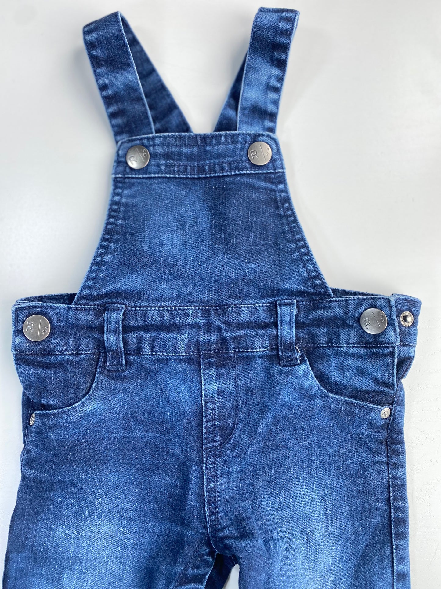 LA REDOUTE Denim jean overall / 12M