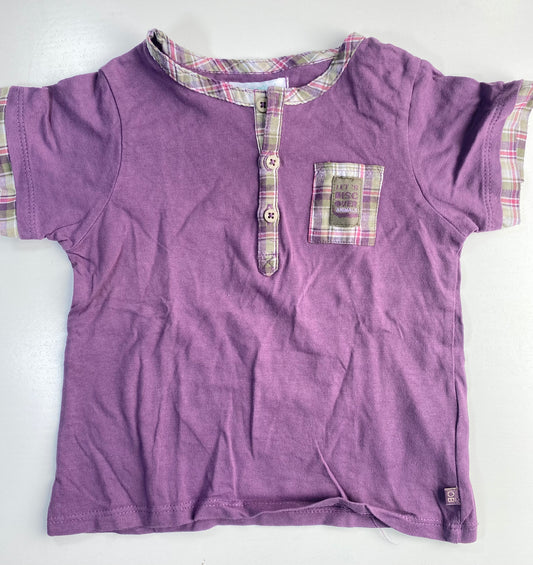 OBAIBI Short Sleeves Tee Shirt Size 12M