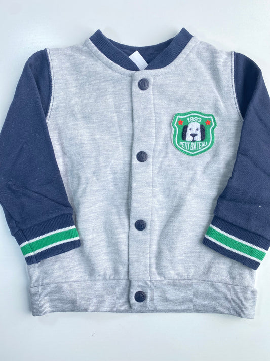 PETIT BATEAU Cotton jacket / 12M