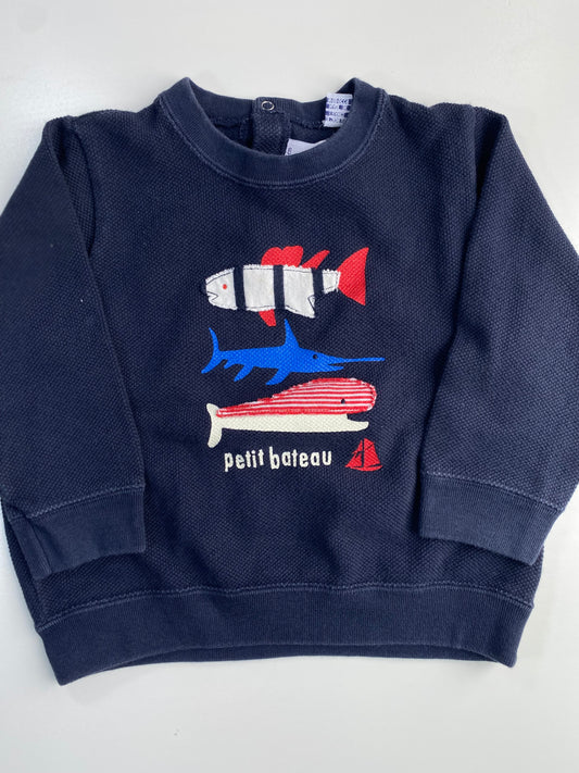 PETIT BATEAU Lightweight Sweater / 24M