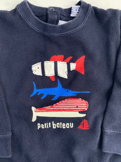 PETIT BATEAU Lightweight Sweater / 24M