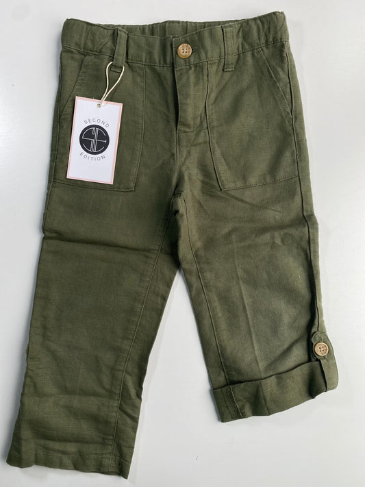 RACHEL ZOE/JANIE AND JACK Linen Pants Boys / 2Y