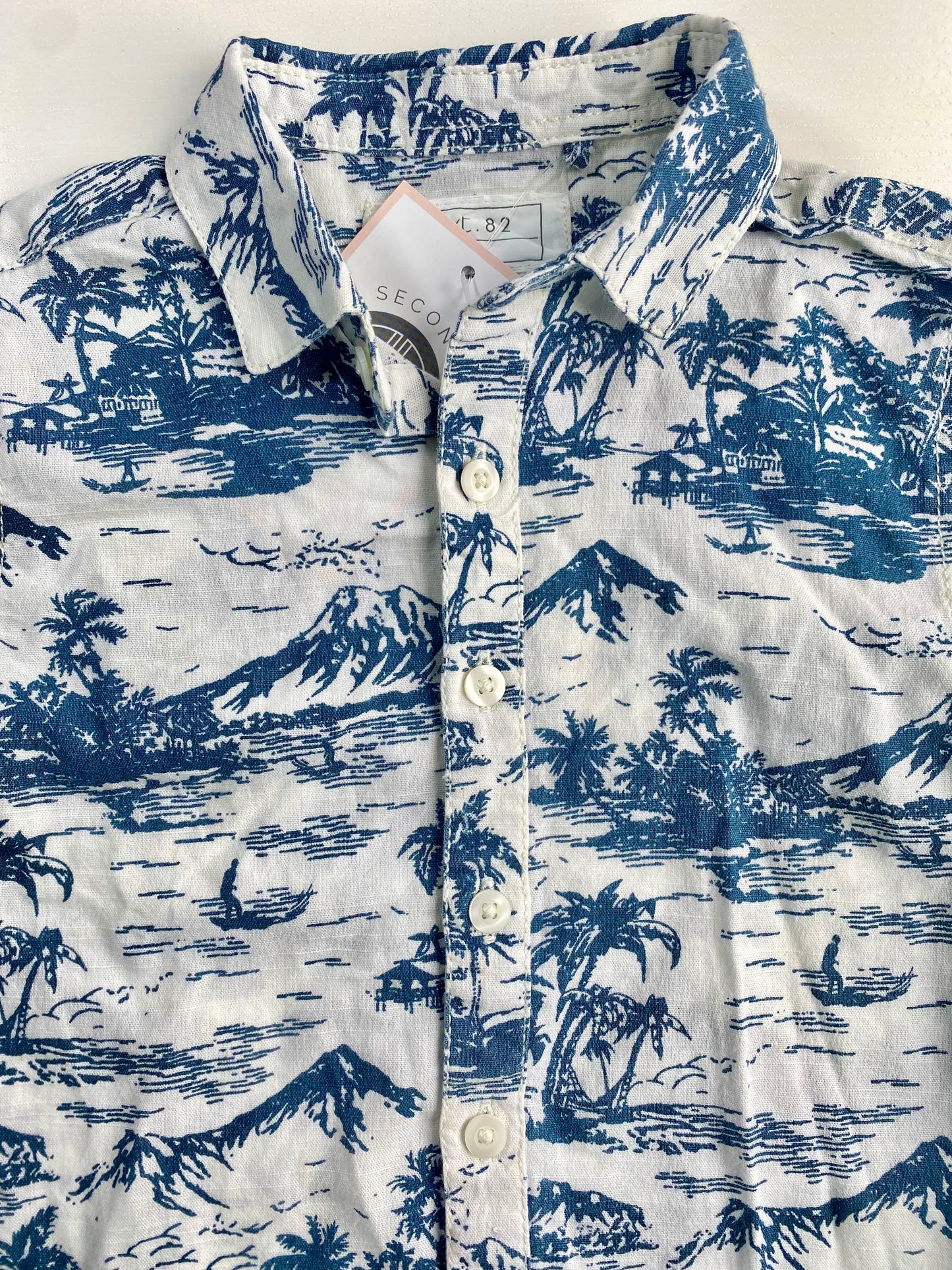 NEXT ss Hawaiian shirt / 18-24M