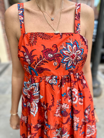 RHODE x Target tiered summer dress / M