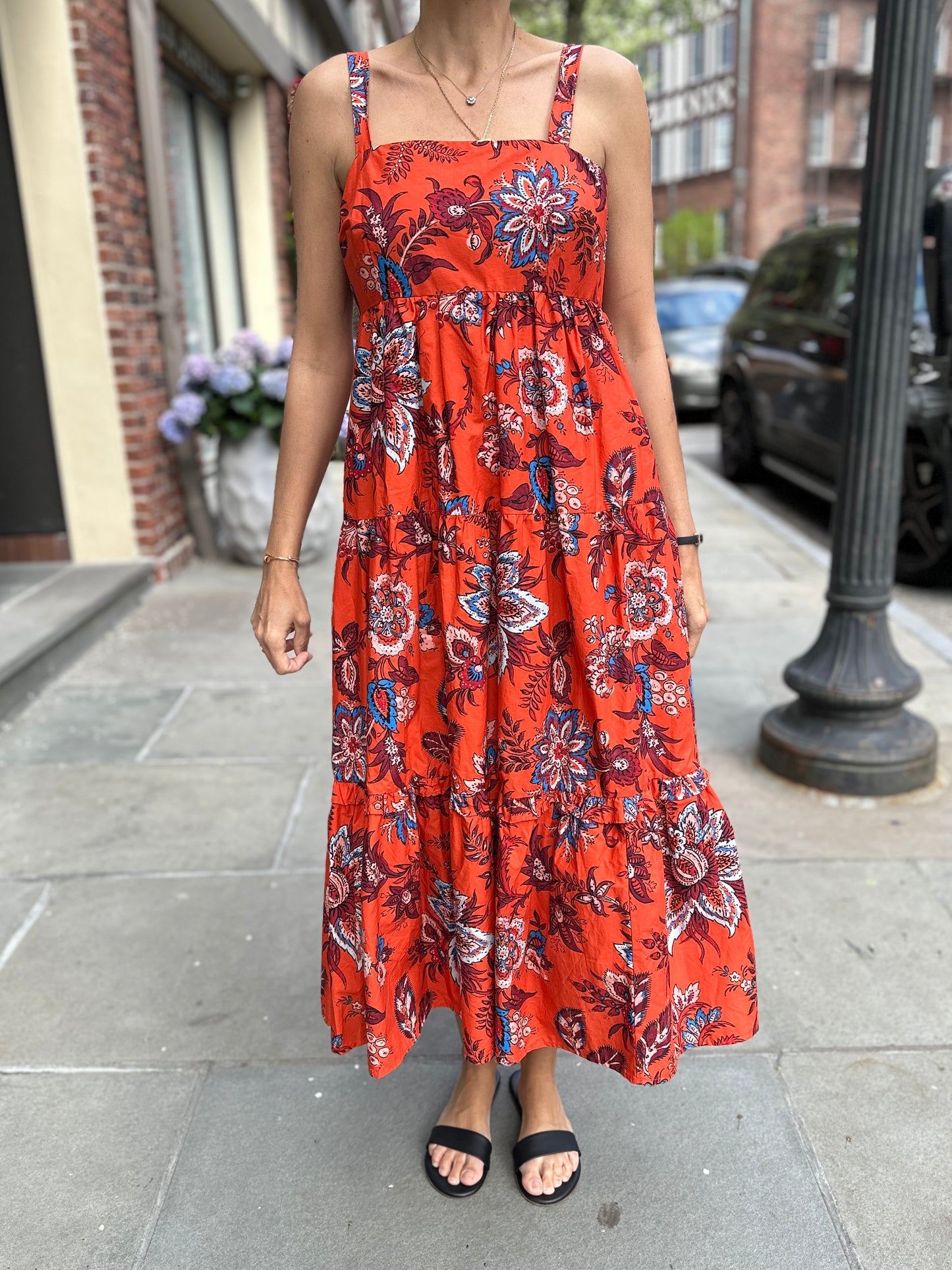 RHODE x Target tiered summer dress / M