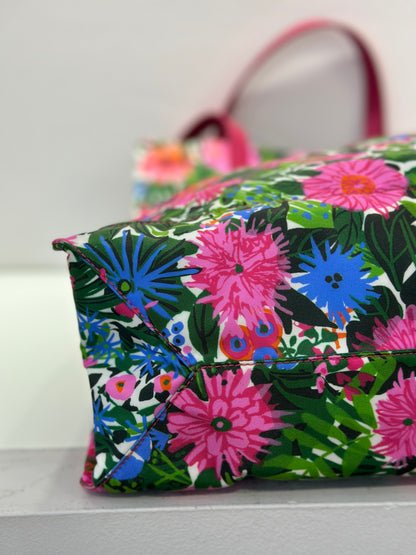 PRADA TESSUTO Nylon Floral Bag