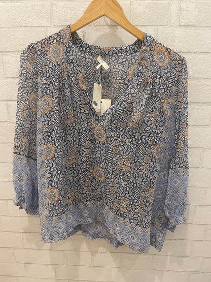 JOIE Silk Vneck Top NWT/ S