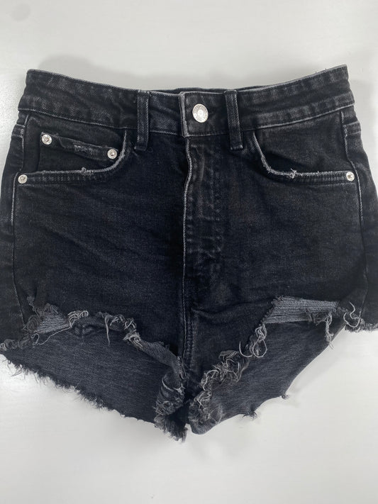 ZARA denim distressed shorts/ 14Y