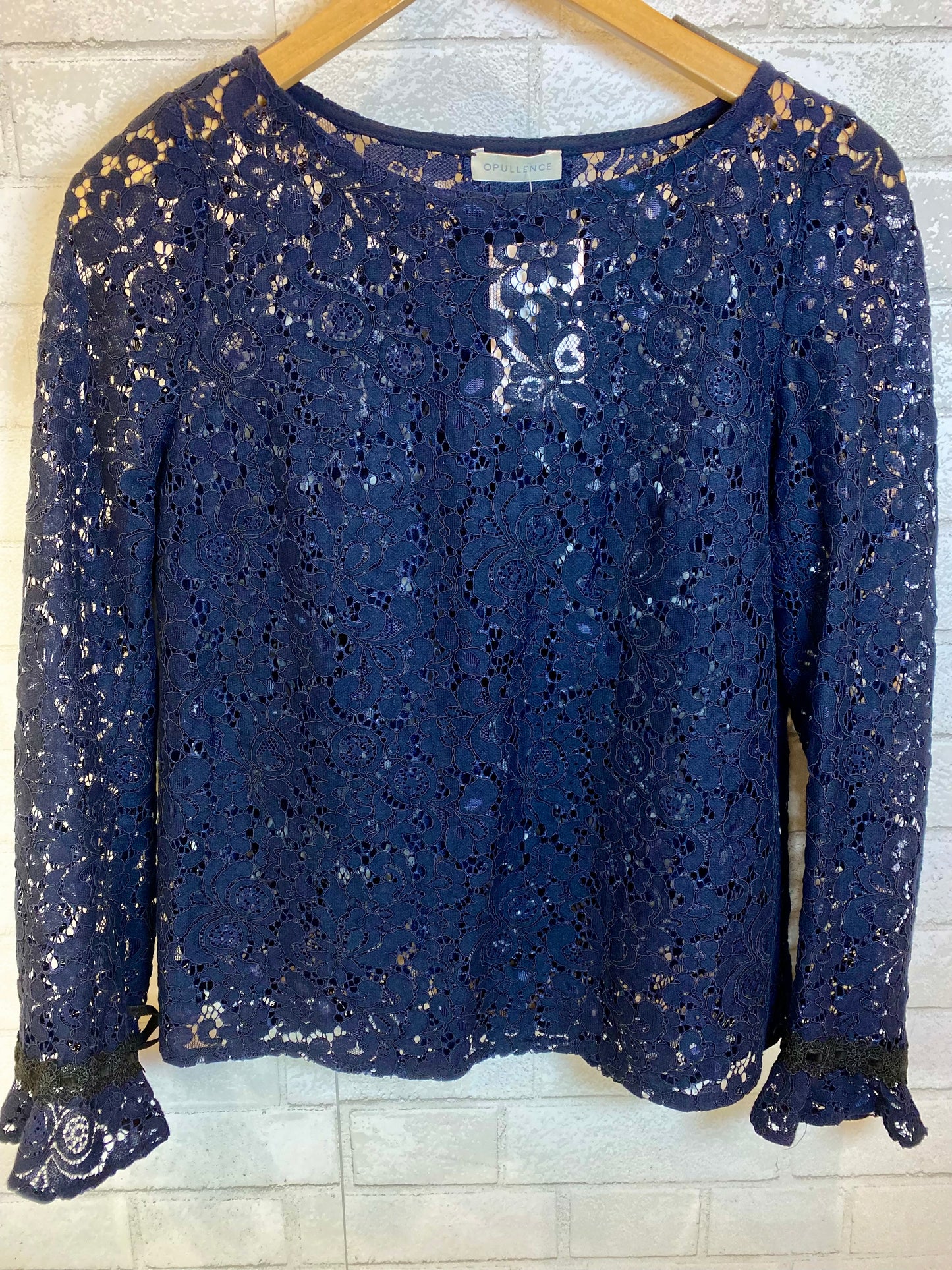 OPULLENCE LS Lace Top / S