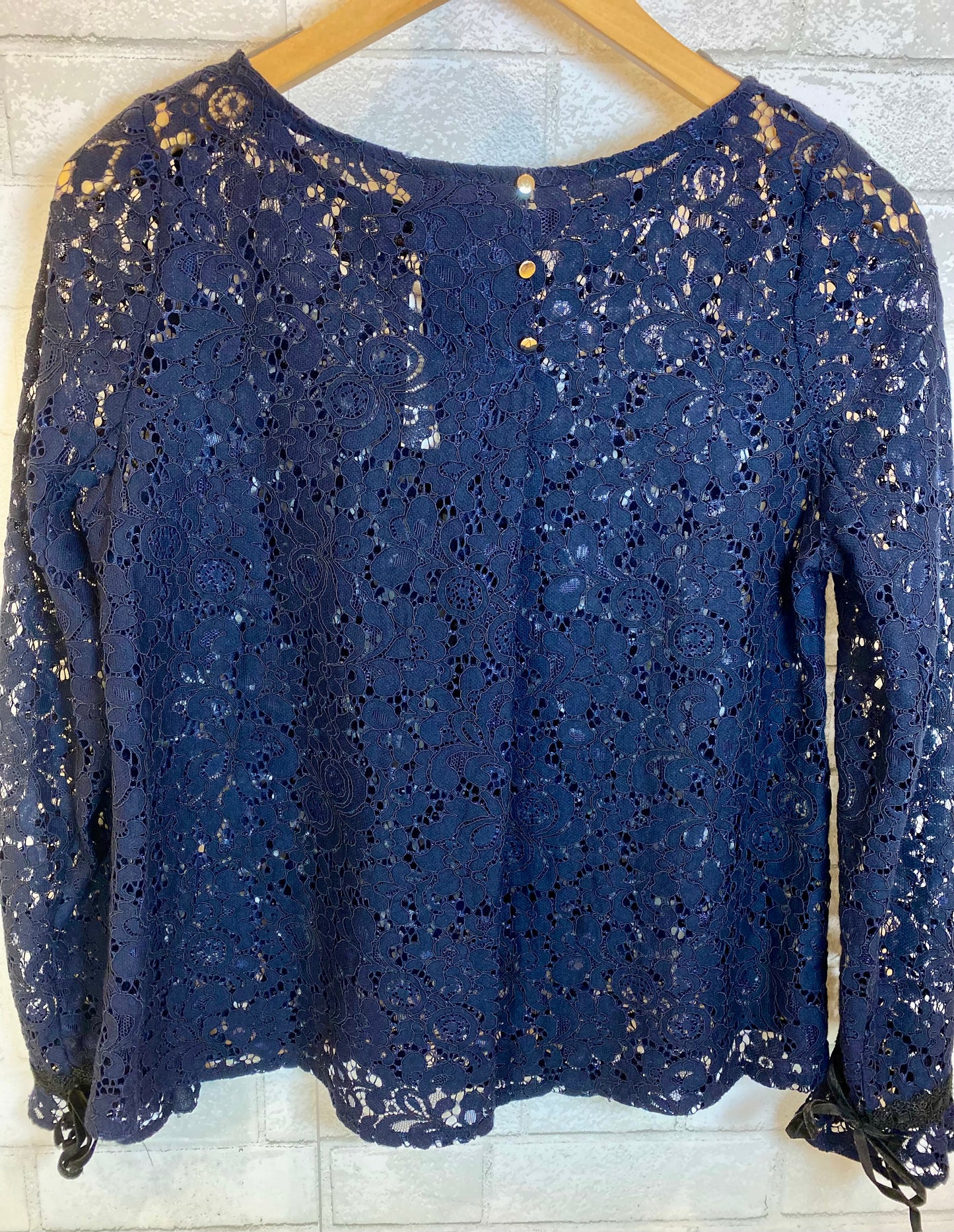 OPULLENCE LS Lace Top / S