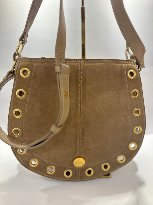 SEE BY CHLOE Suede and Leather Cross body
