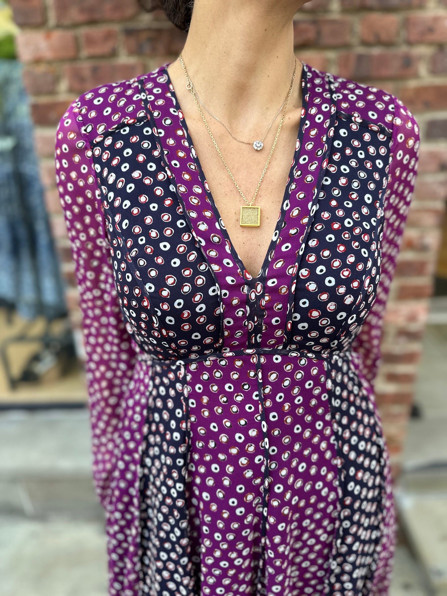 DVF NWT Long Sleeves Dress / S-US4