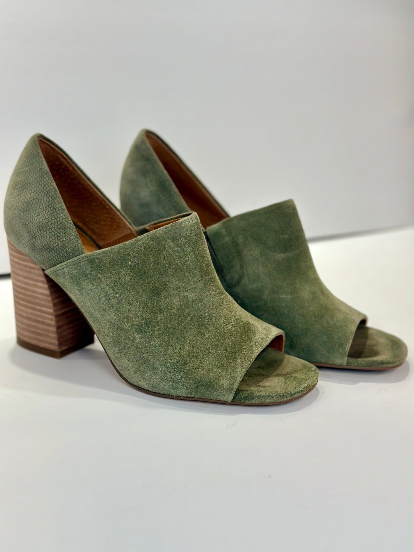 FRANCO SARTO Suede Open toe Pumps / US6.5-EU37