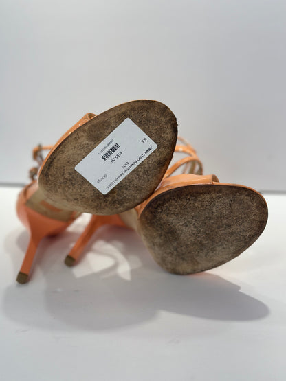 JIMMY CHOO Patent High Sandals / US6.5-EU37