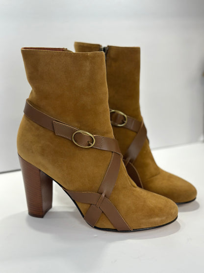 MICHEL VIVIEN NWT Suede Ankle Boots / US7-EU37.5