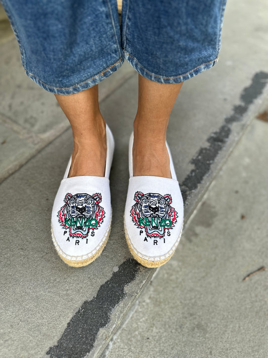 KENZO Tiger Espadrilles / US6.5-EU37