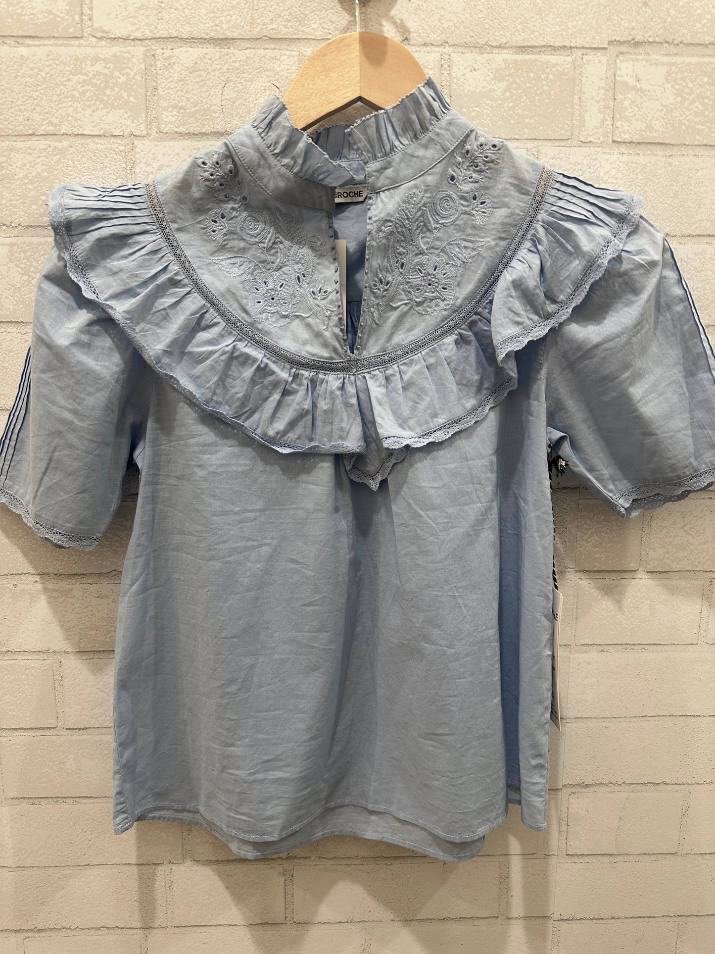 ST ROCHE Ss Lace Blouse NWT/ XS-0