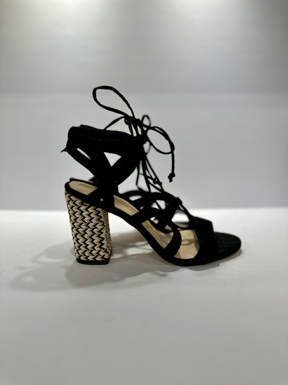 NINE WEST Suede heel Sandals / US6.5