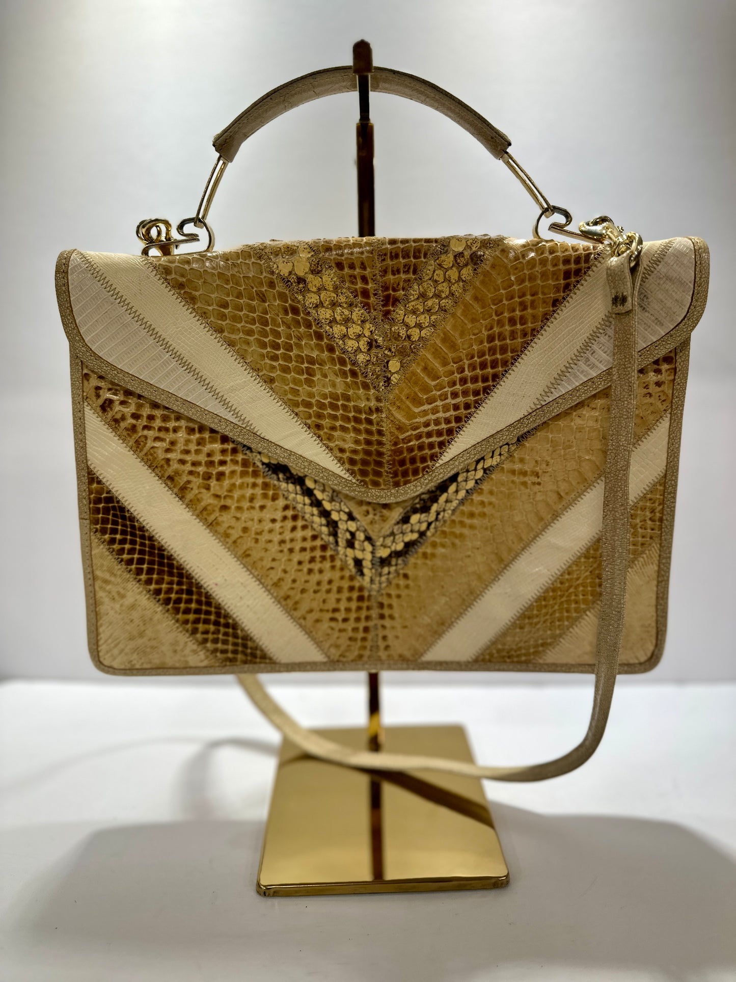 VARON Vintage Snakeskin bag