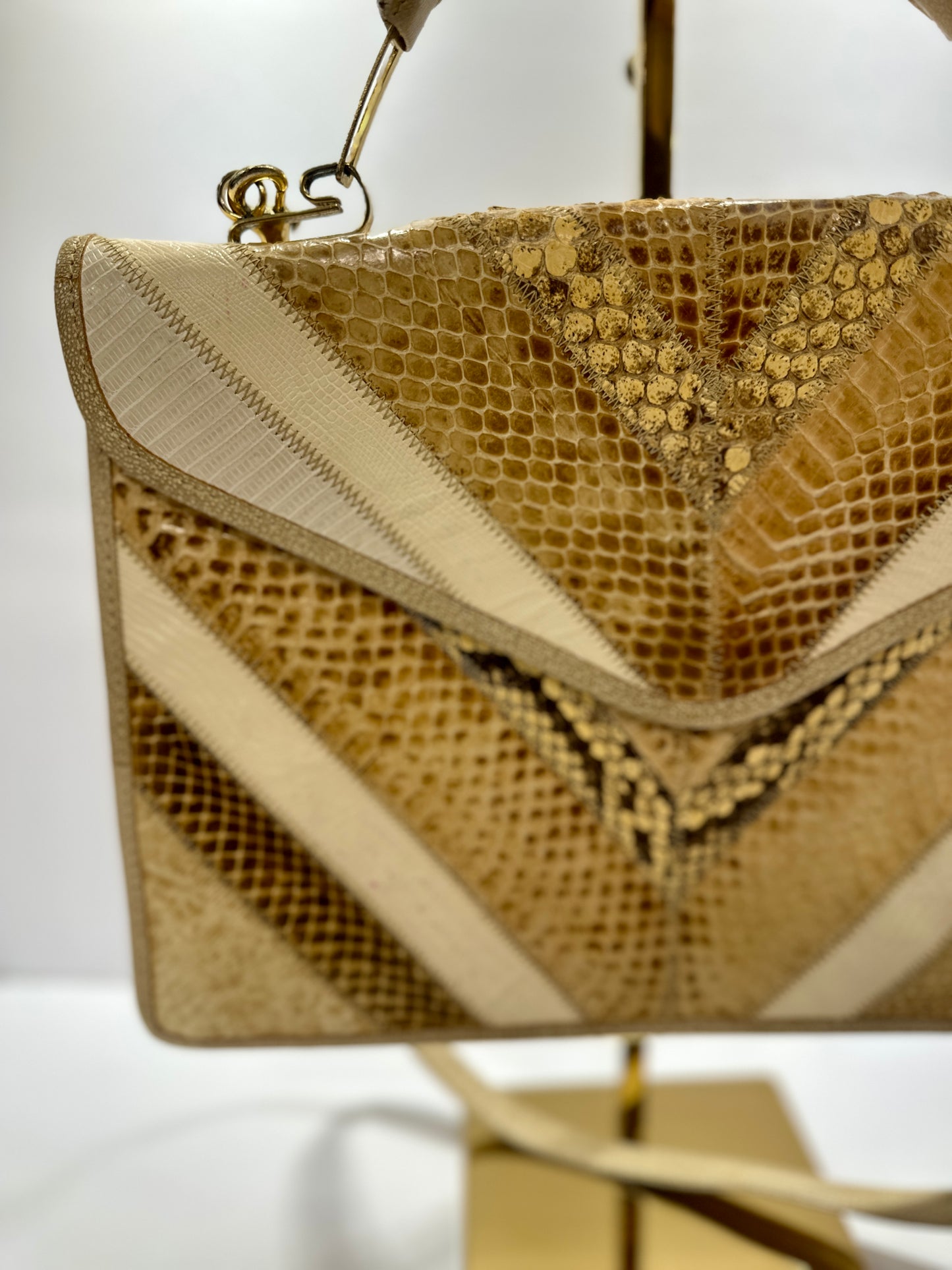 VARON Vintage Snakeskin bag