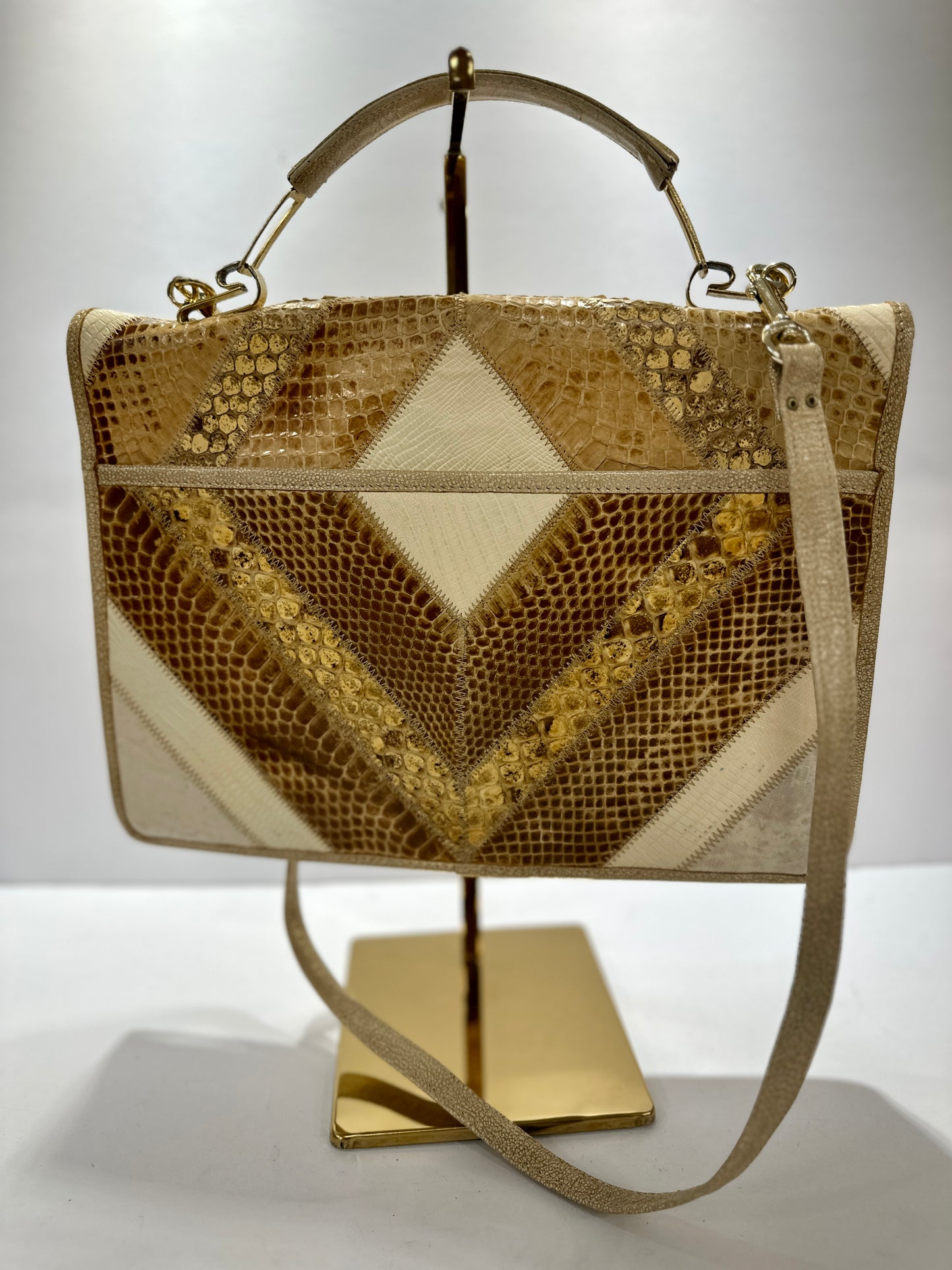 VARON Vintage Snakeskin bag