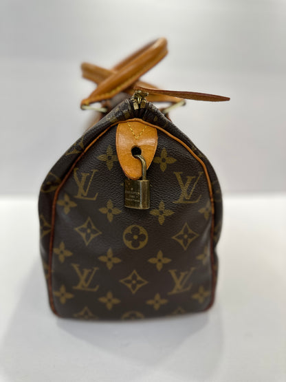 LOUIS VUITTON Speedy 25 Monogram Bag