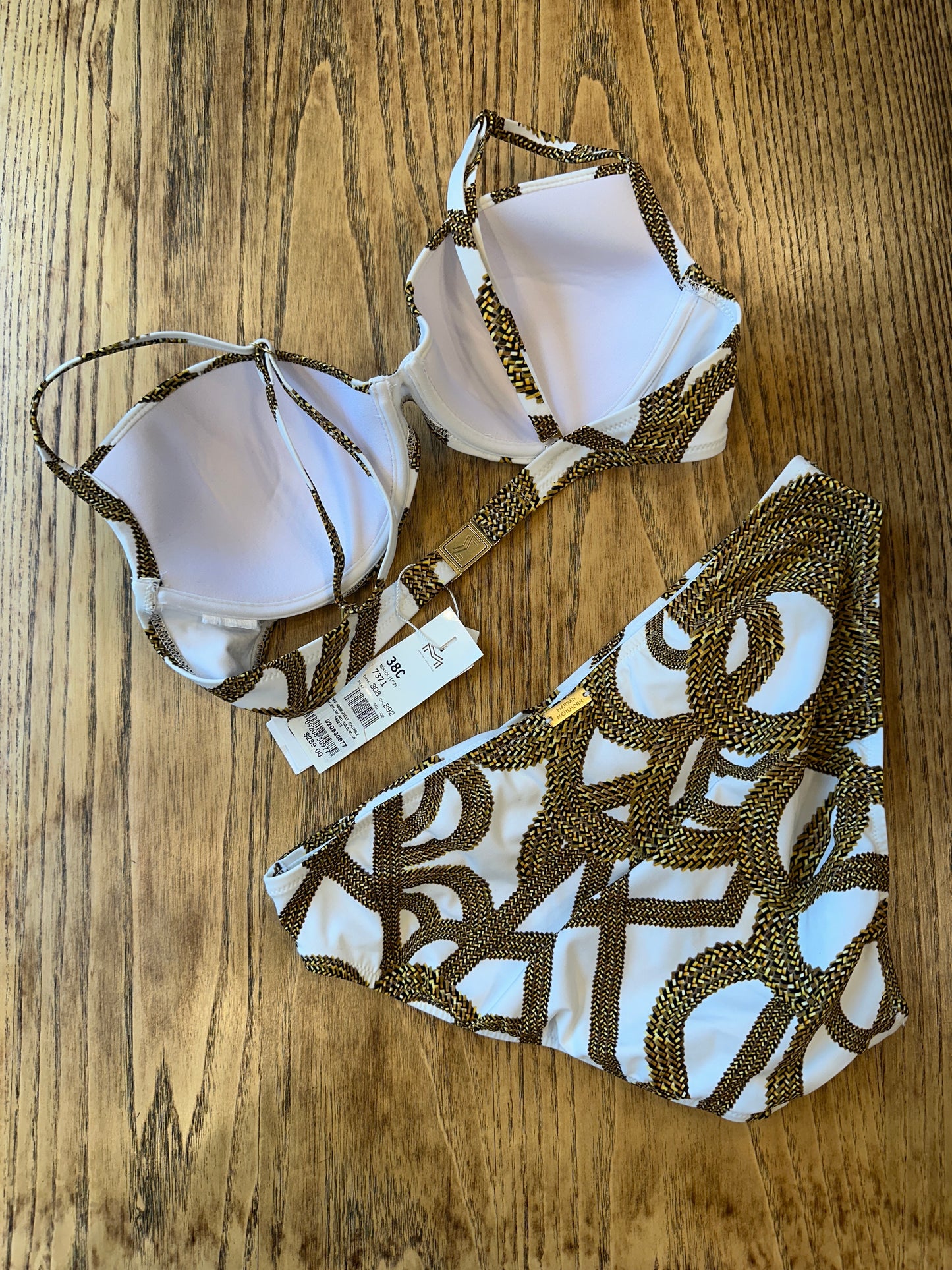 MARYAN MEHLHORM NWT Bikini / S-38C