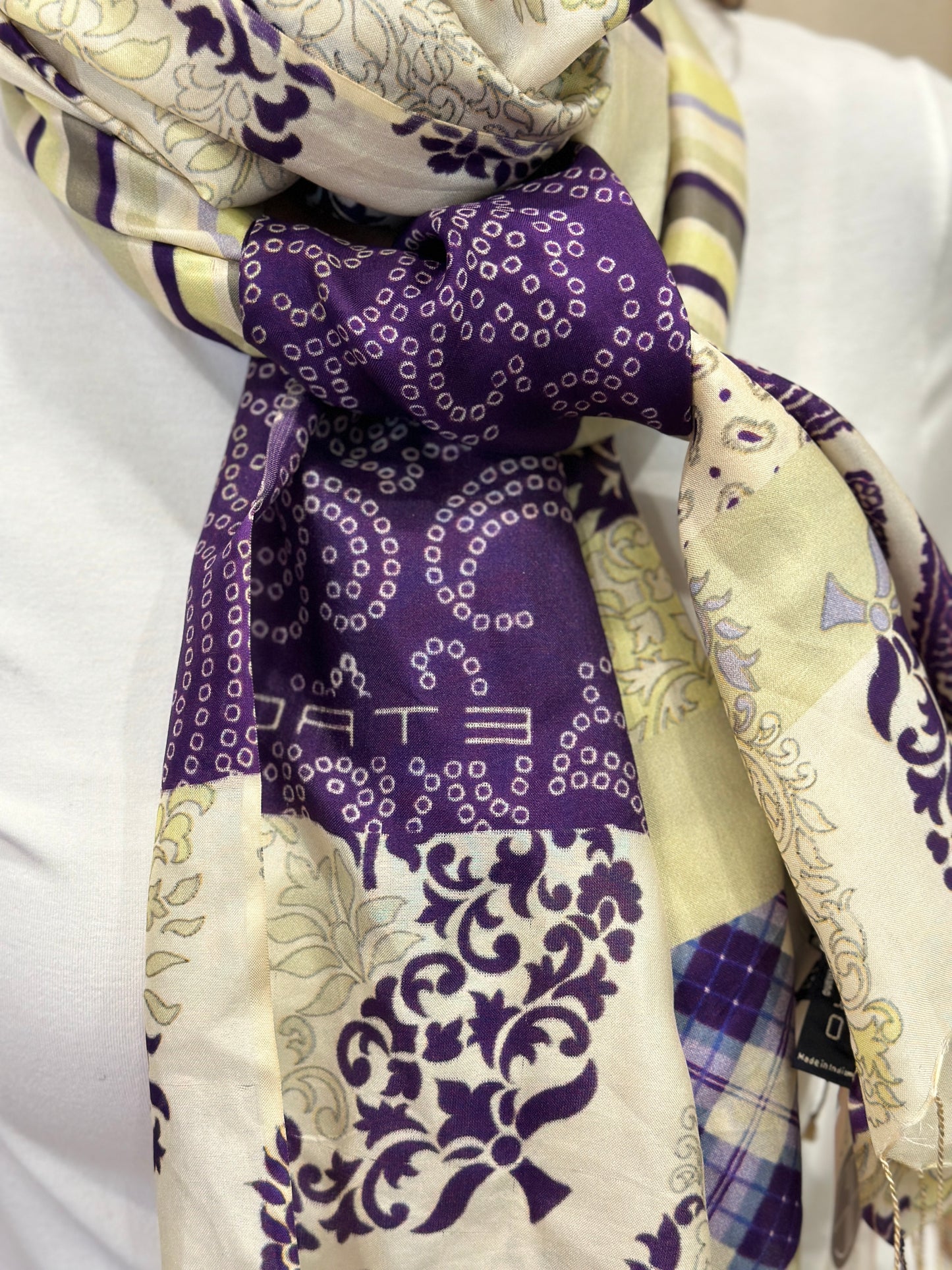 ETRO Silk Rectangular Scarf