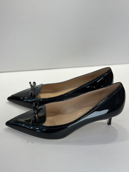 VALENTINO Kitty Heels Patent Leather Pumps NWT/ 39-8.5