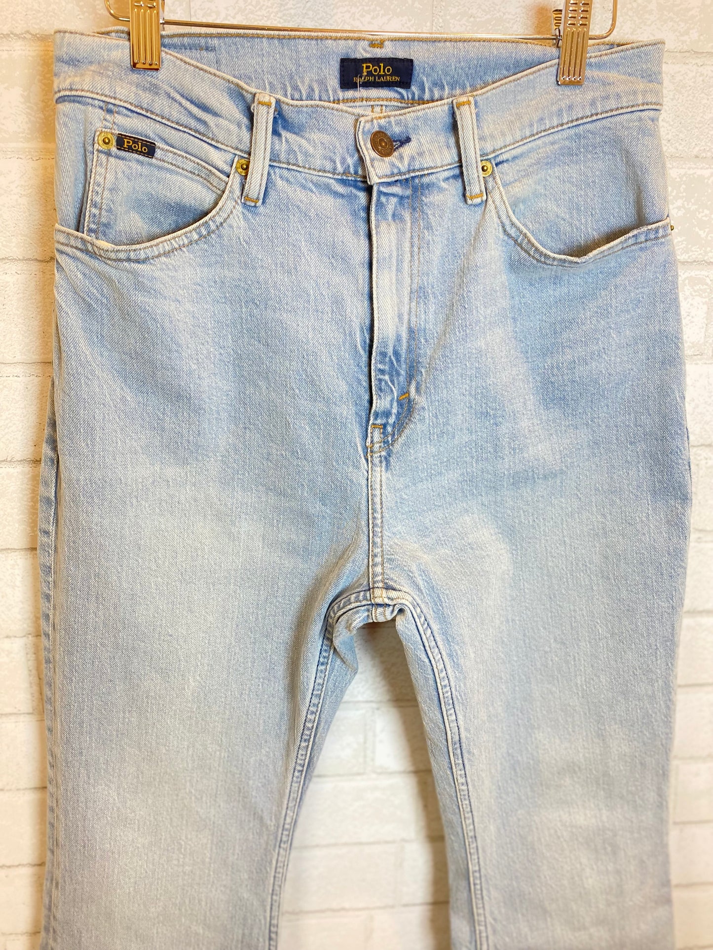 POLO RL Distressed Slim Hirise Jeans/ 28-M