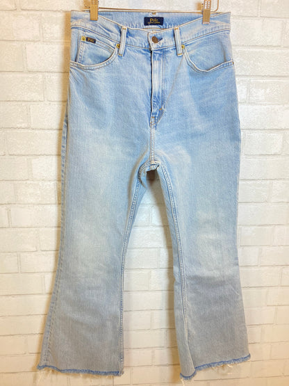 POLO RL Distressed Slim Hirise Jeans/ 28-M