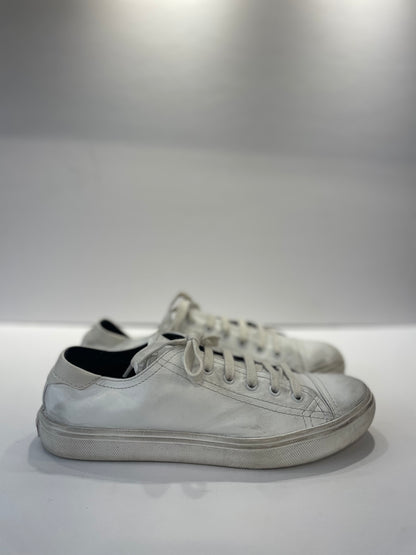 SAINT LAURENT white leather Sneakers/ 39