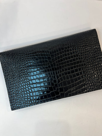 YSL Croc Print Monet Pouch Medium