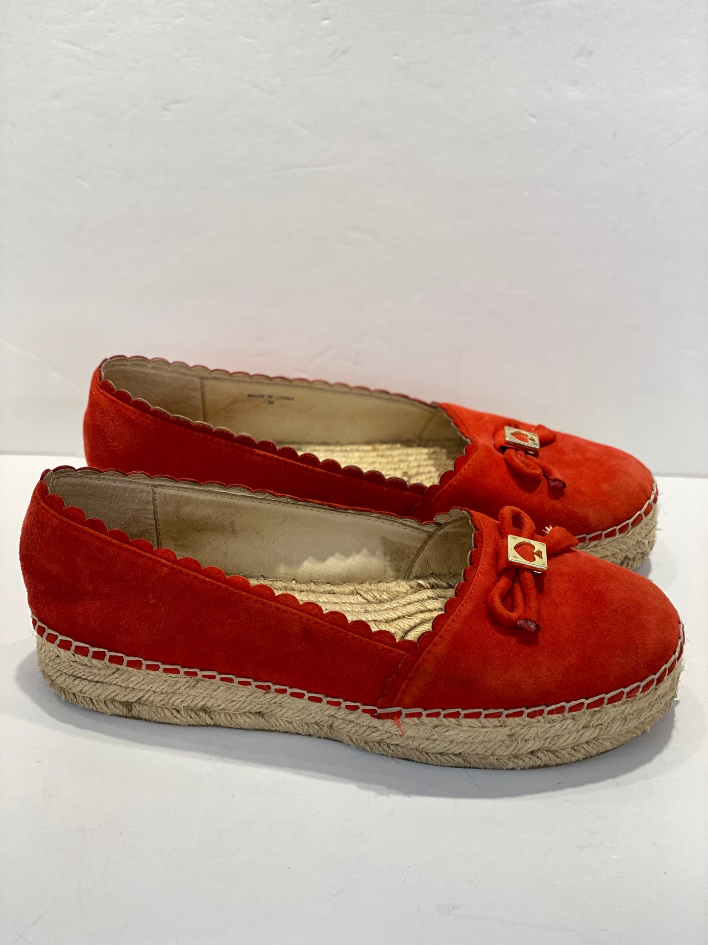 KATE SPADE Suede Espadrilles / US7