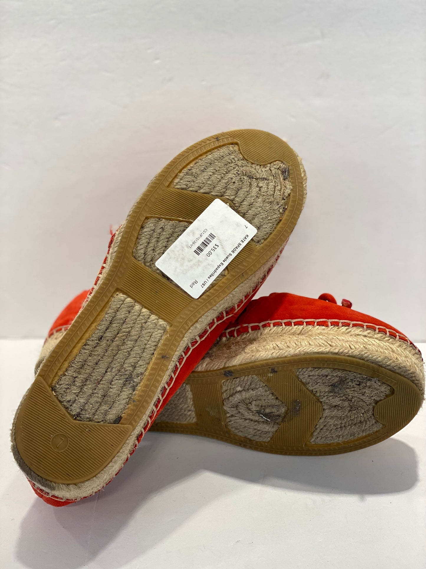 KATE SPADE Suede Espadrilles / US7