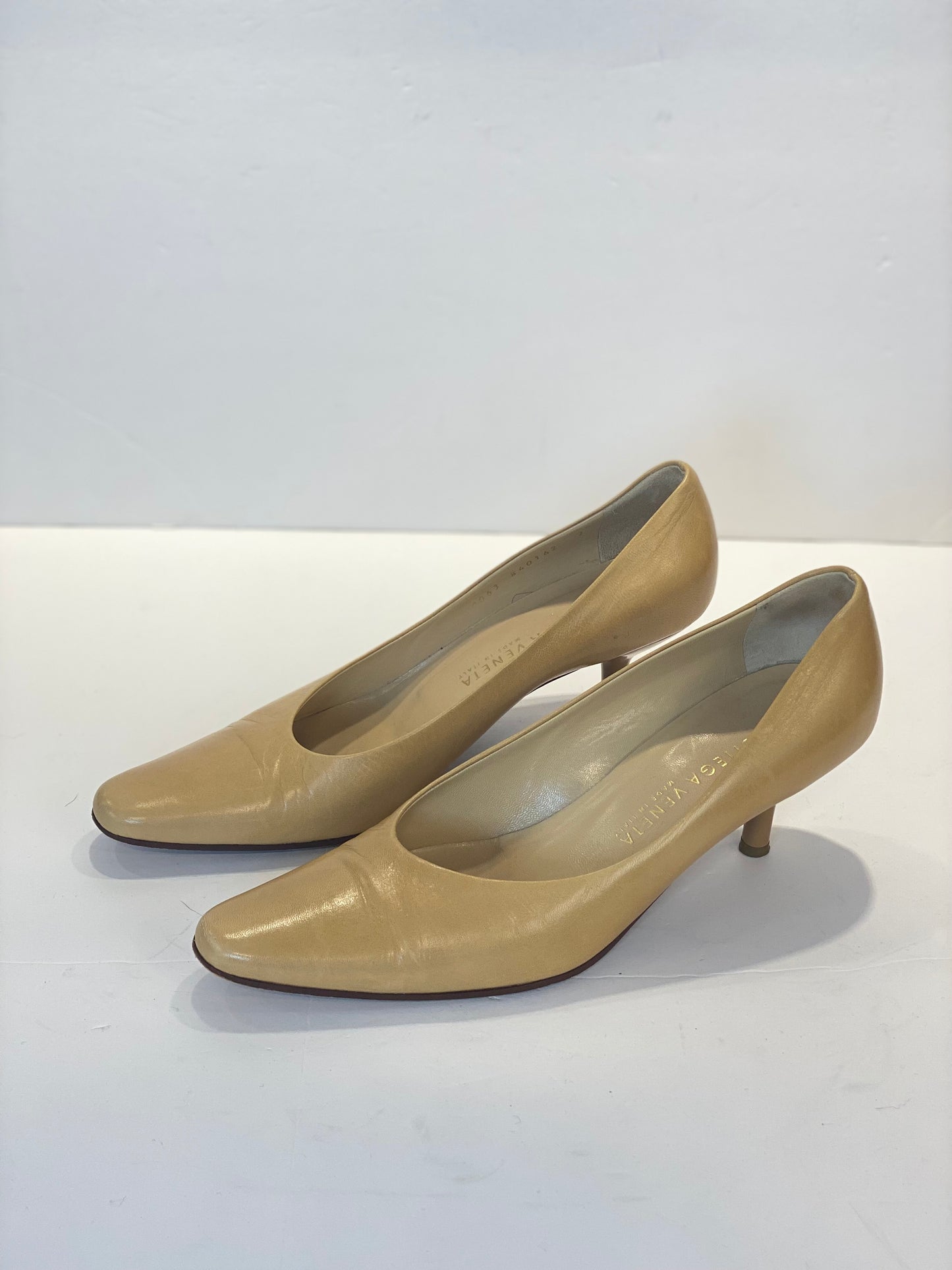 BOTTEGA VENETA Leather Pumps/ 7