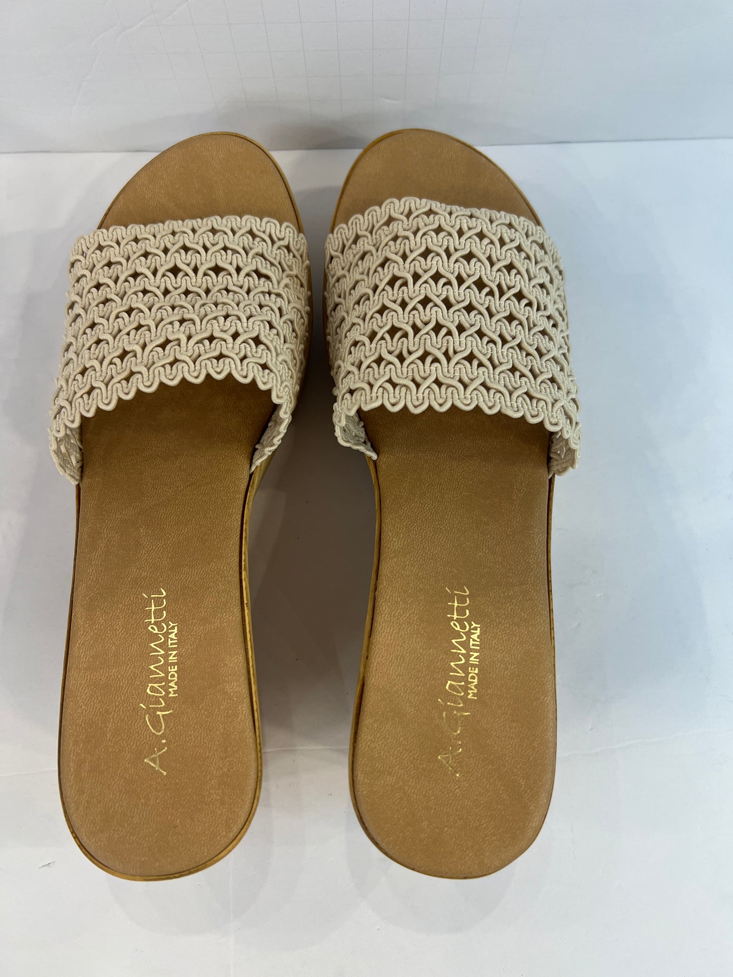 GIANNETTI Platform Slides NWT/ 9.5-40