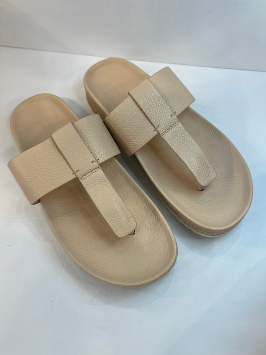 VINCE Leather Slides NWT/ 39-9