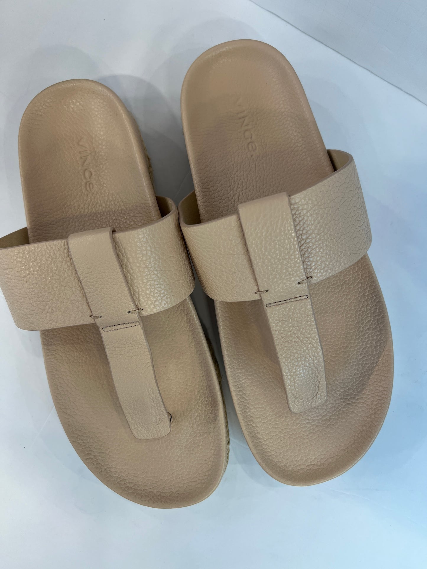 VINCE Leather Slides NWT/ 39-9