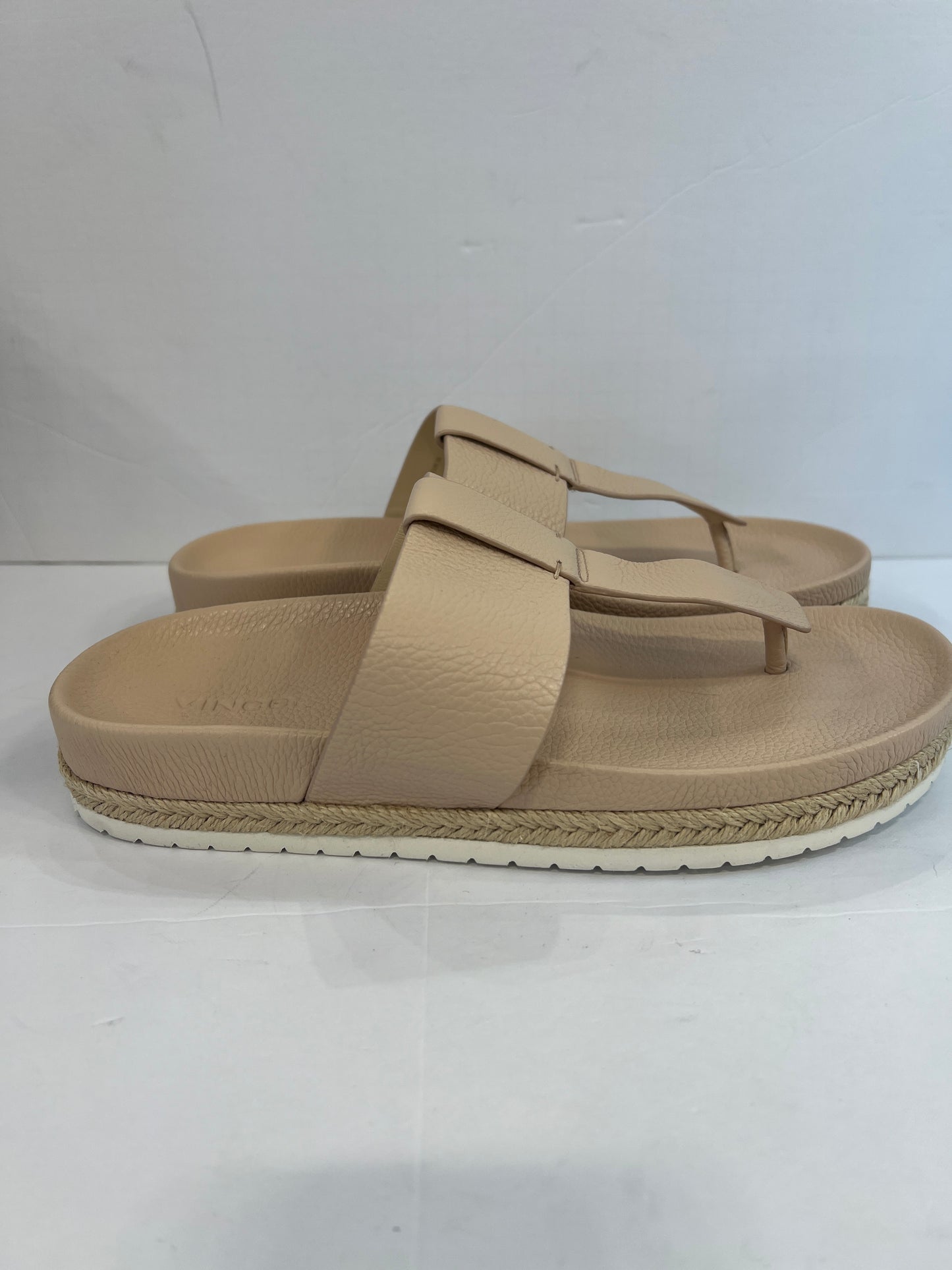 VINCE Leather Slides NWT/ 39-9